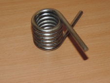 Пружина короткая левая